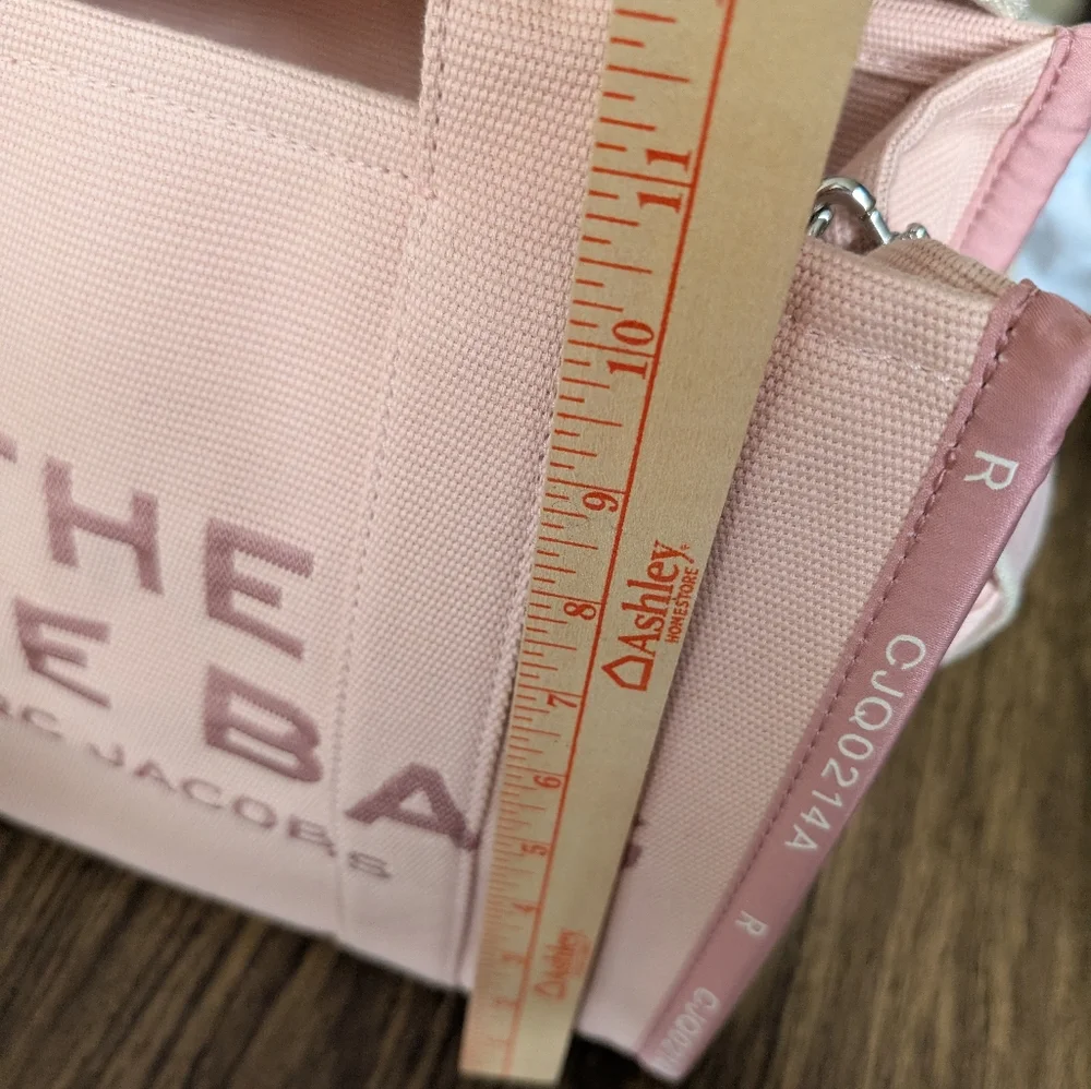 Light Pink Canvas Tote Bag - Picture 8 of 9